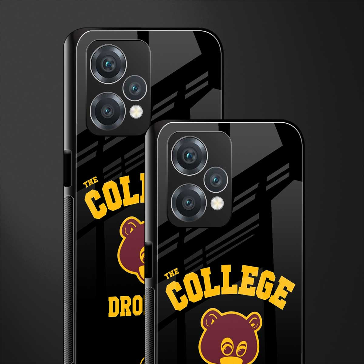 the college dropout back phone cover | glass case for realme 9 pro 5g