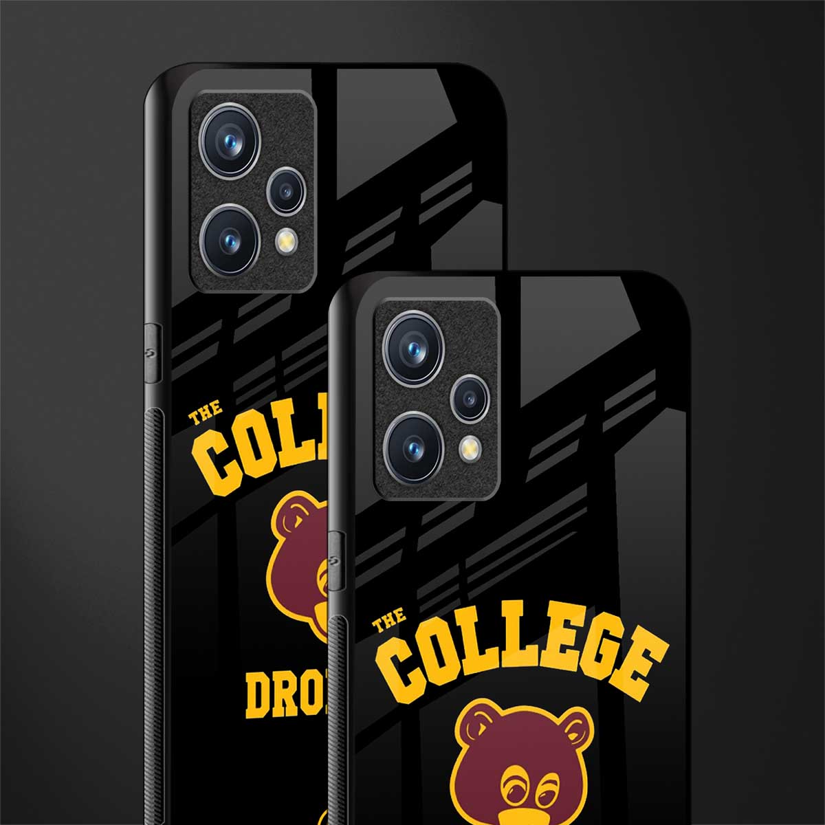 the college dropout glass case for realme 9 4g image-2