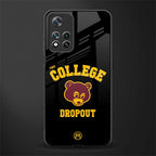 the college dropout glass case for xiaomi 11i 5g image