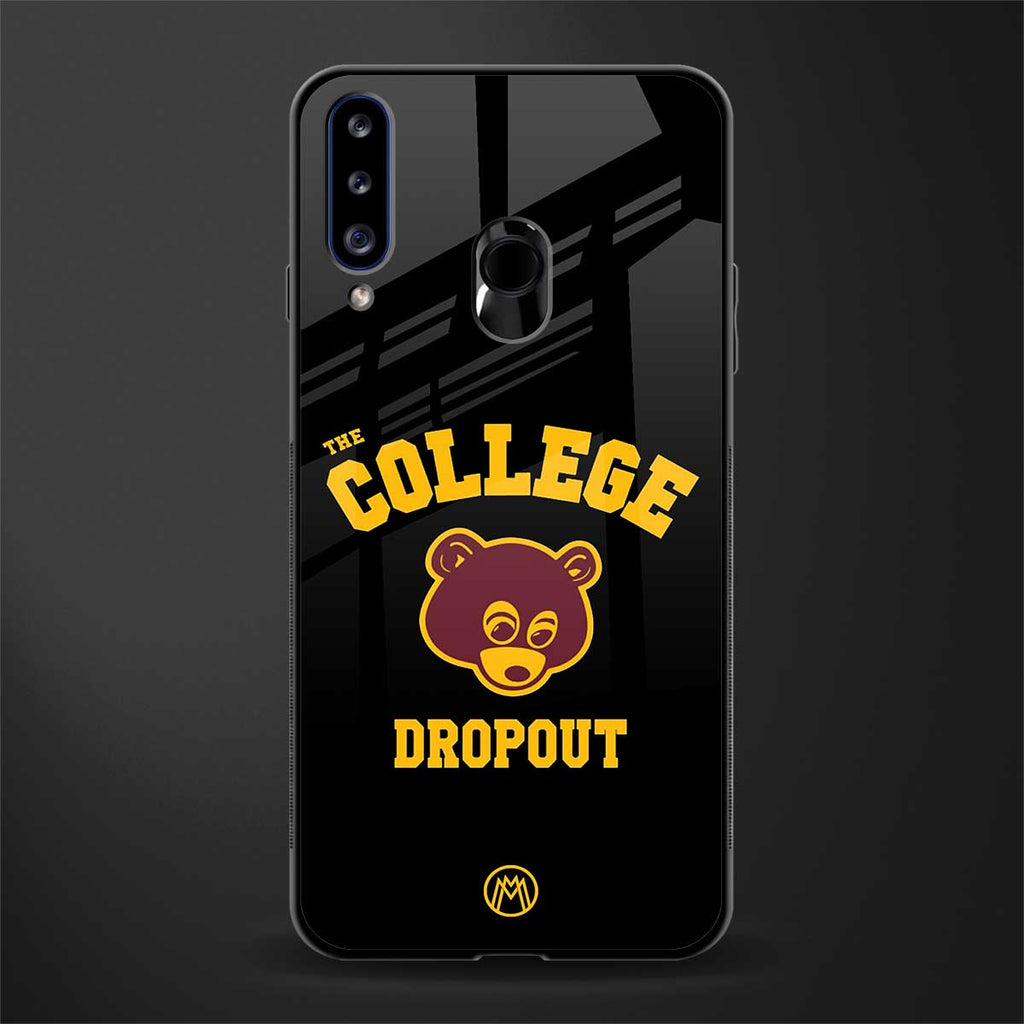the college dropout glass case for samsung galaxy a20s image