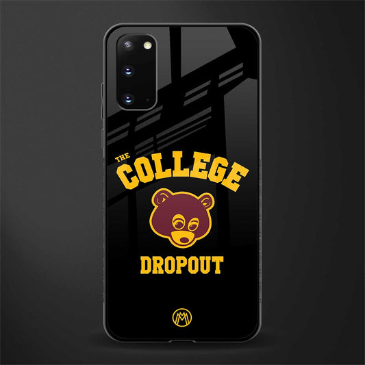 the college dropout glass case for samsung galaxy s20 image