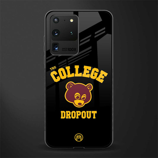 the college dropout glass case for samsung galaxy s20 ultra image