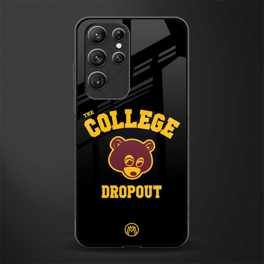 the college dropout glass case for samsung galaxy s21 ultra image