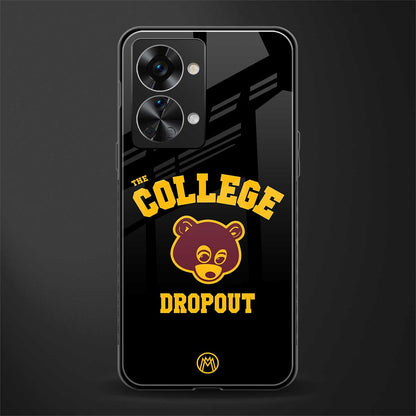 the college dropout glass case for phone case | glass case for oneplus nord 2t 5g