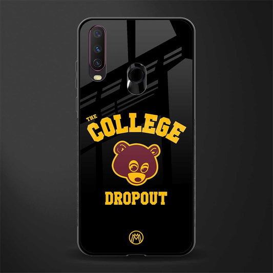 the college dropout glass case for vivo y15 image