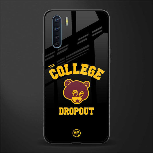 the college dropout glass case for oppo f15 image