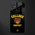 the college dropout glass case for oppo a15 image