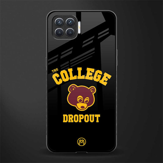 the college dropout glass case for oppo f17 image