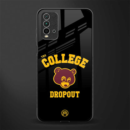 the college dropout glass case for redmi 9 power image