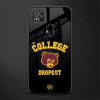 the college dropout glass case for poco c31 image