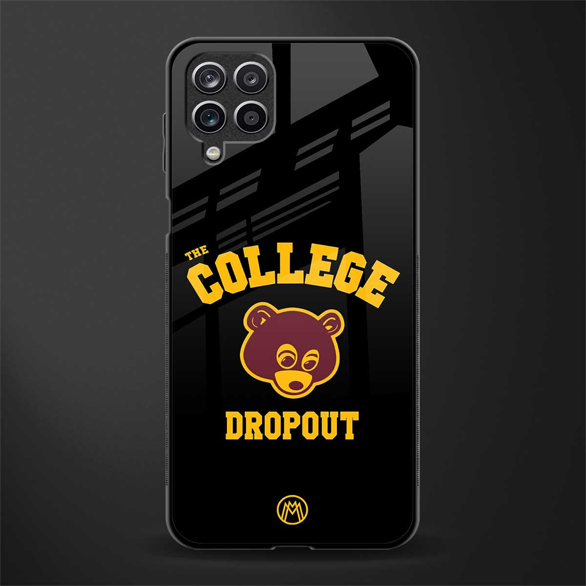 the college dropout glass case for samsung galaxy a12 image