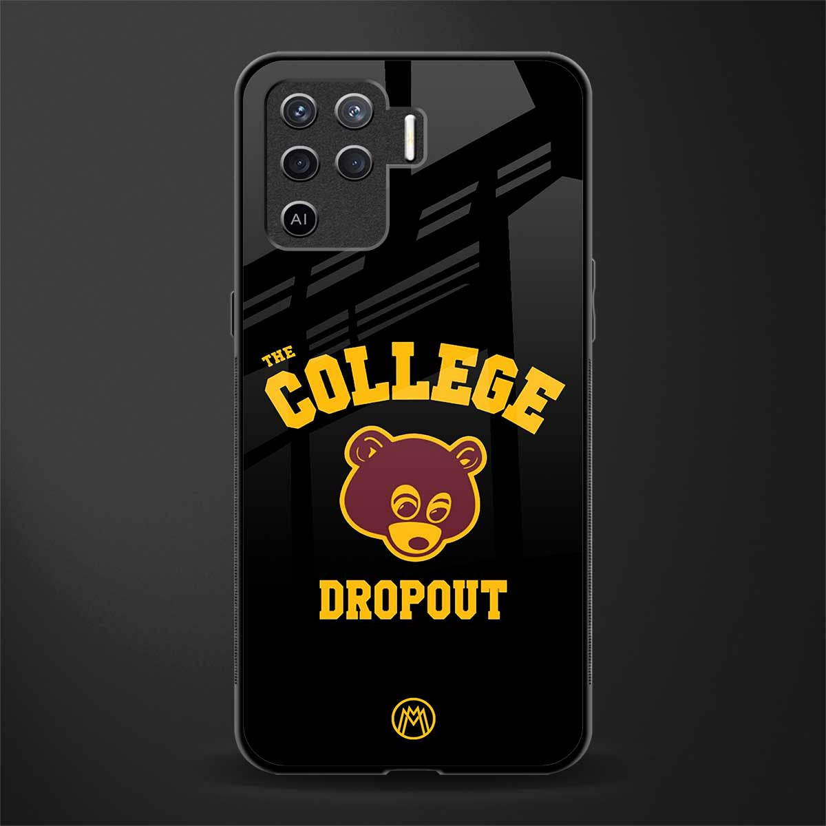 the college dropout glass case for oppo f19 pro image