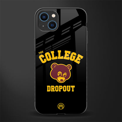the college dropout glass case for iphone 13 image