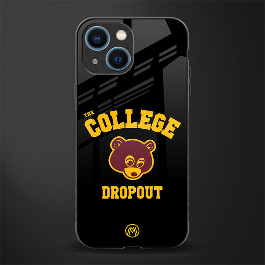 the college dropout glass case for iphone 13 mini image