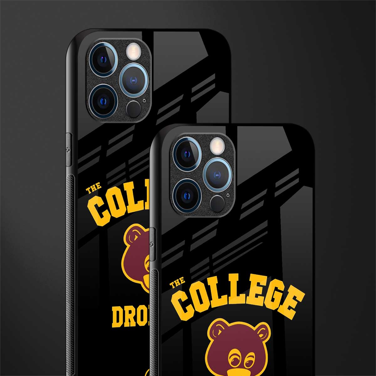 the college dropout glass case for iphone 12 pro max image-2