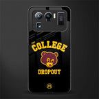 the college dropout glass case for mi 11 ultra 5g image