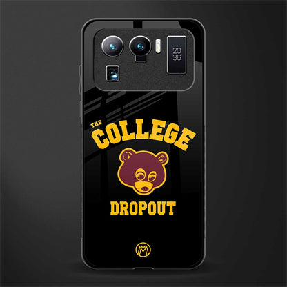 the college dropout glass case for mi 11 ultra 5g image