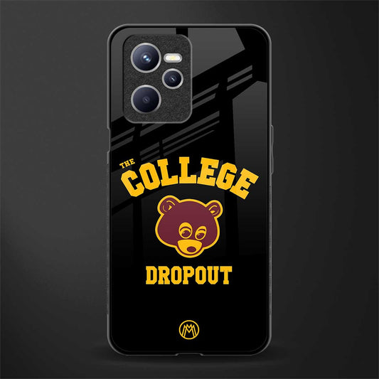 the college dropout glass case for realme c35 image