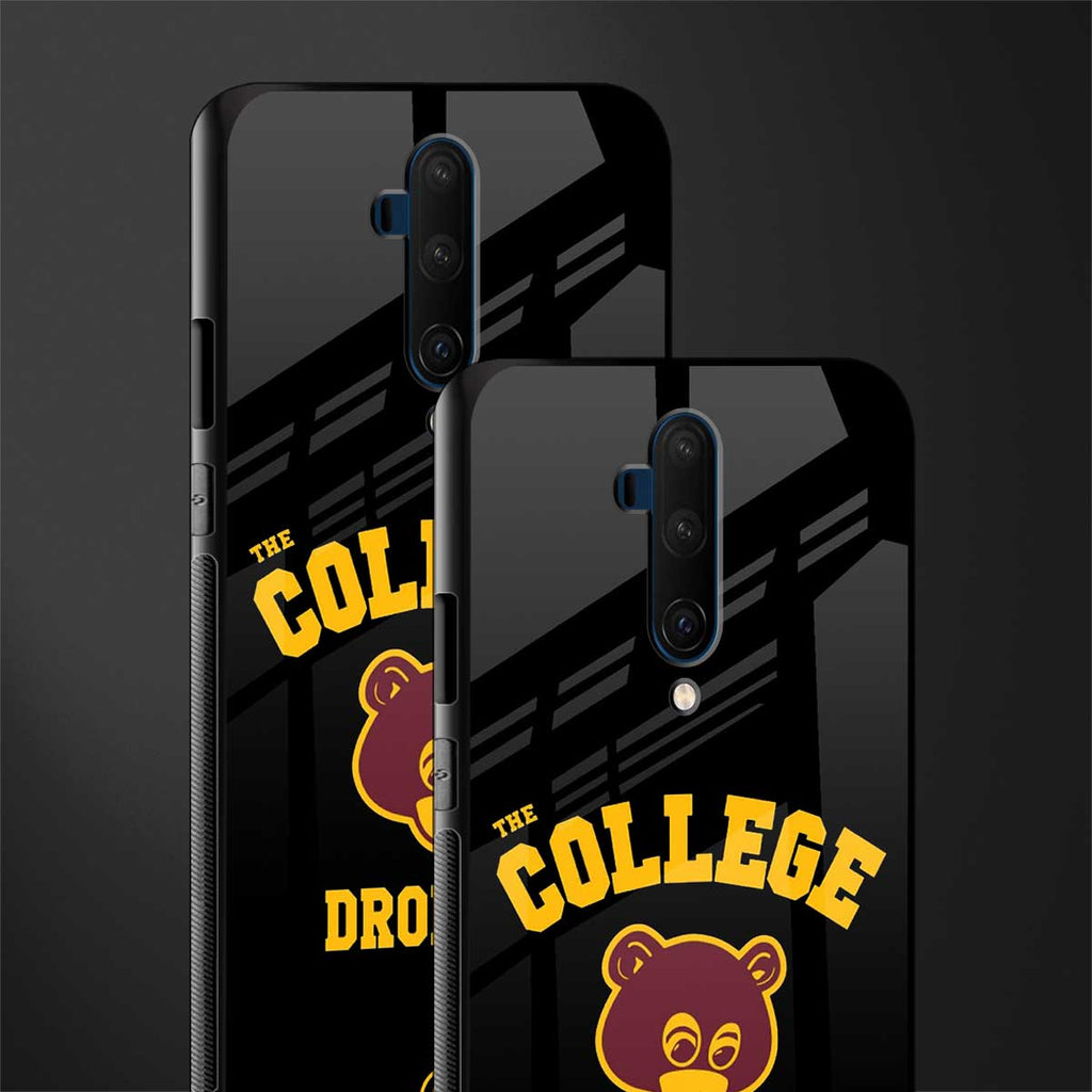 the college dropout glass case for oneplus 7t pro image-2