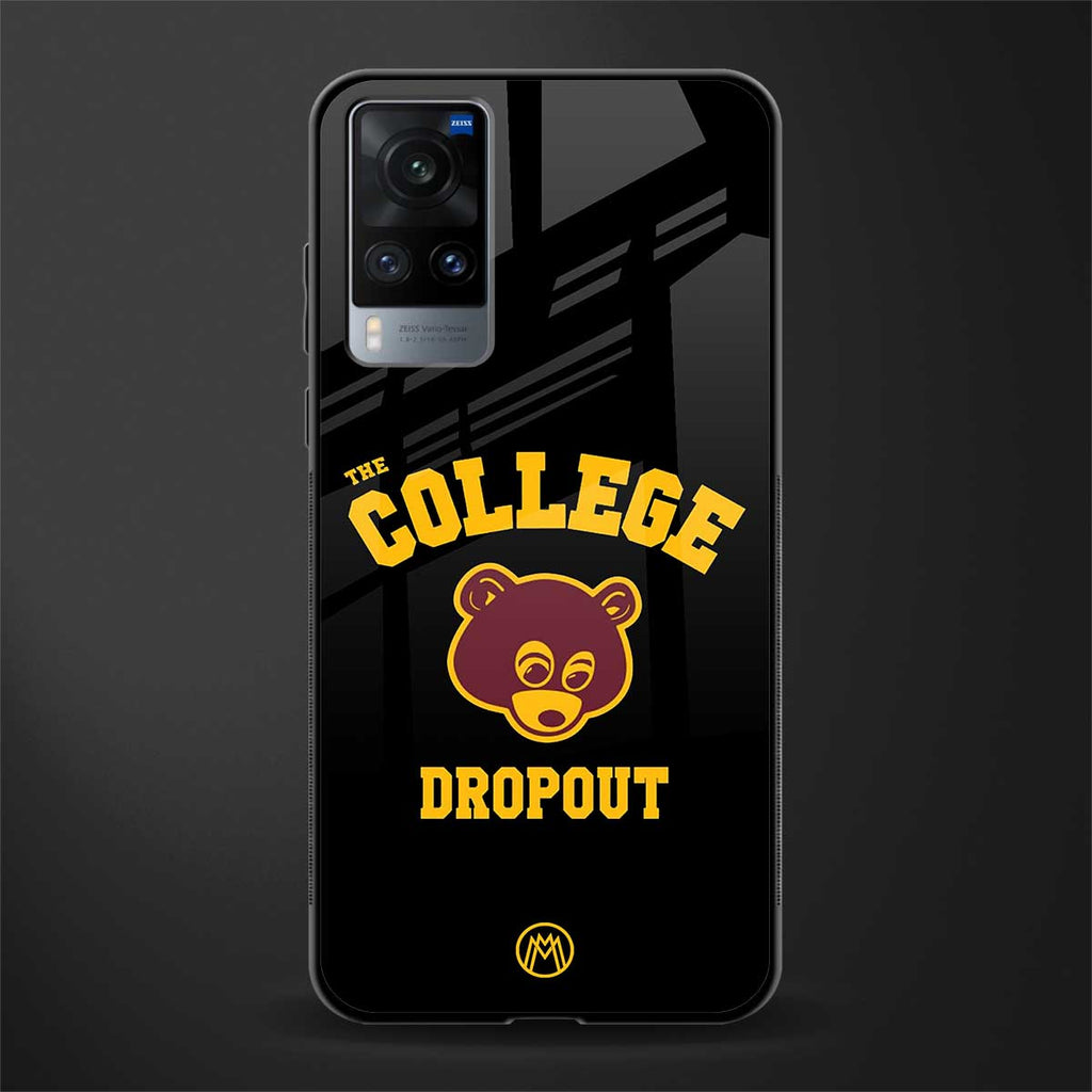 the college dropout glass case for vivo x60 image