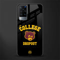 the college dropout glass case for vivo x60 image