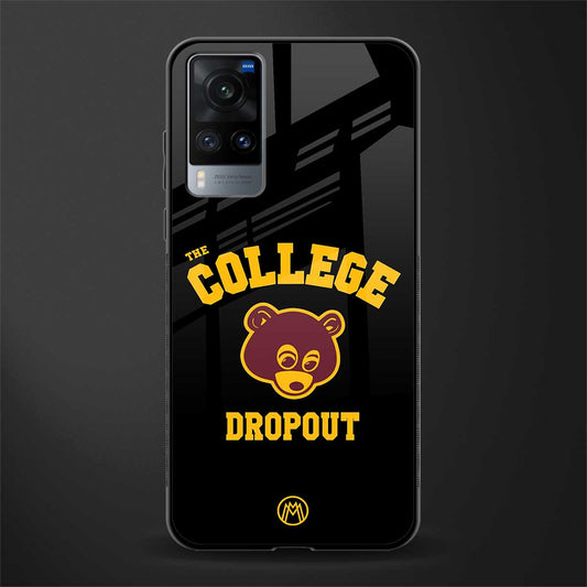 the college dropout glass case for vivo x60 image