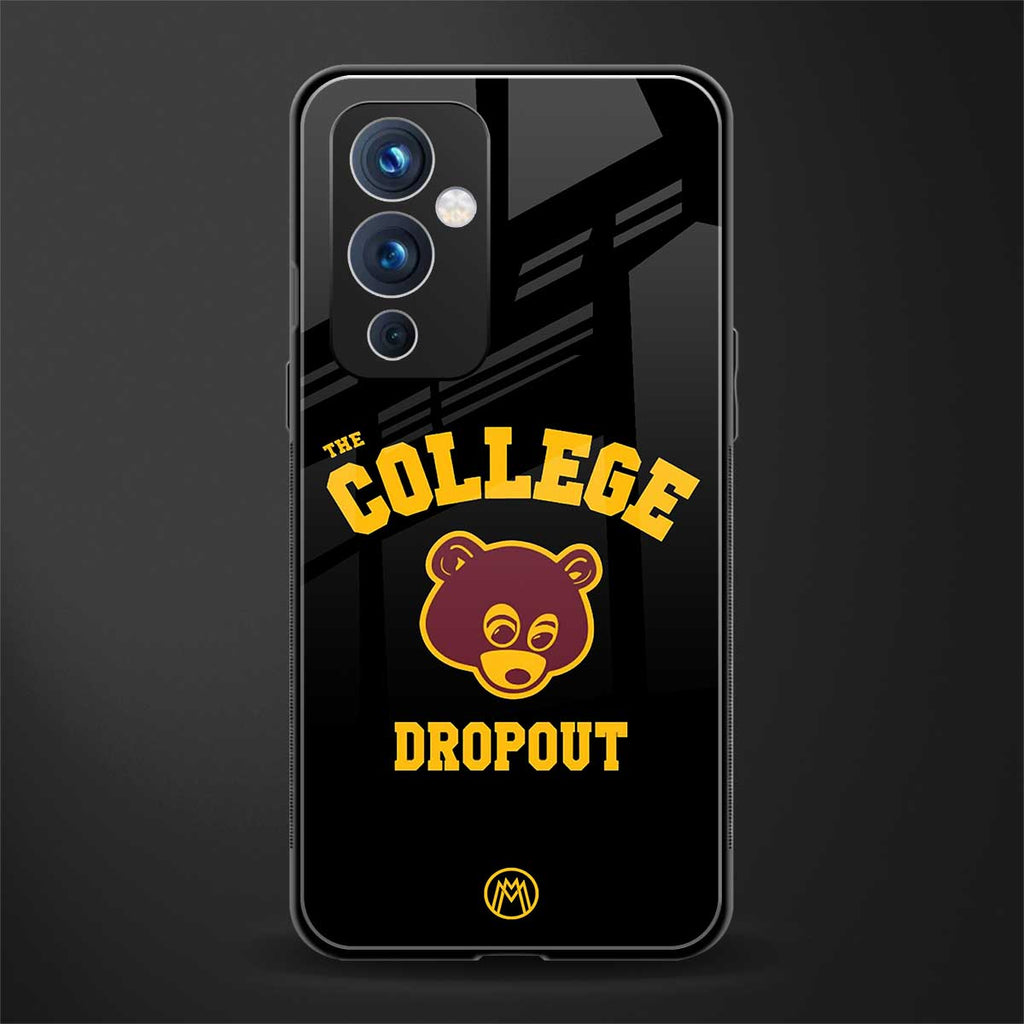 the college dropout back phone cover | glass case for oneplus 9
