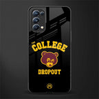 the college dropout back phone cover | glass case for oppo reno 5