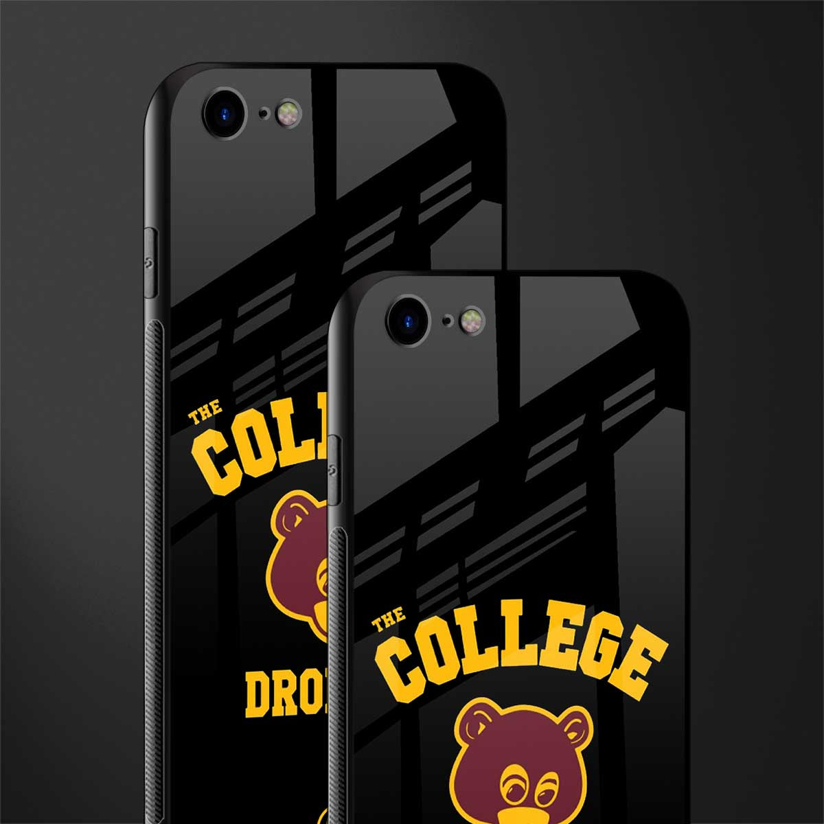 the college dropout glass case for iphone se 2020 image-2