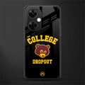 the college dropout back phone cover | glass case for oneplus nord ce 3 lite