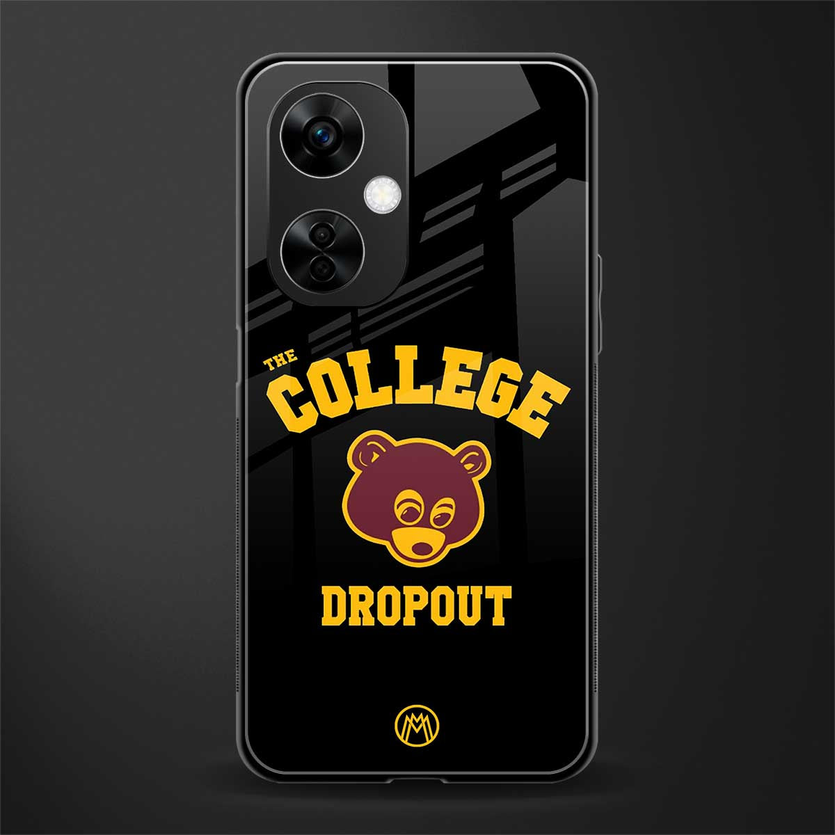 the college dropout back phone cover | glass case for oneplus nord ce 3 lite