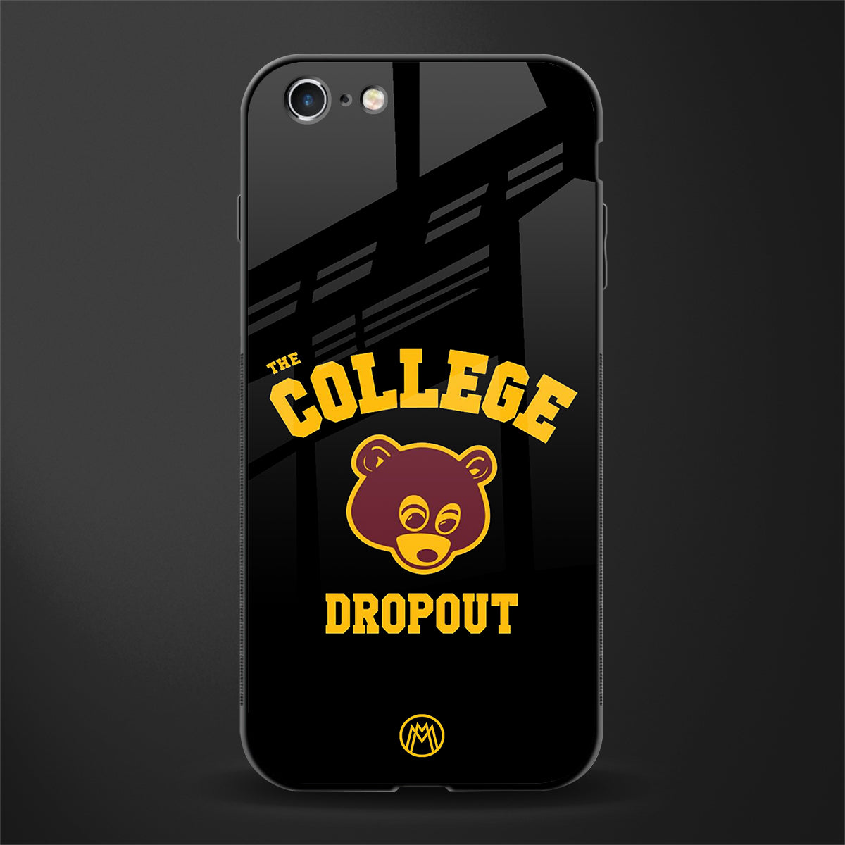 the college dropout glass case for iphone 6s plus