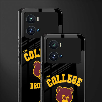 the college dropout back phone cover | glass case for iQOO 9 Pro