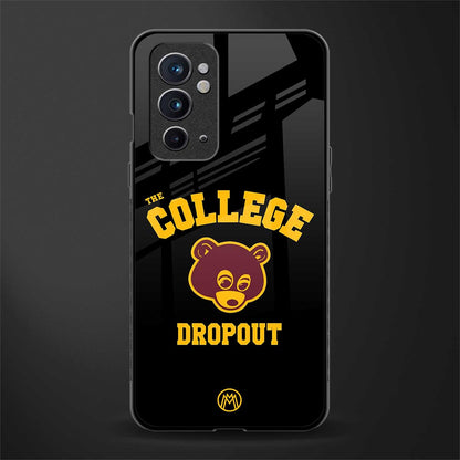 the college dropout glass case for oneplus 9rt image