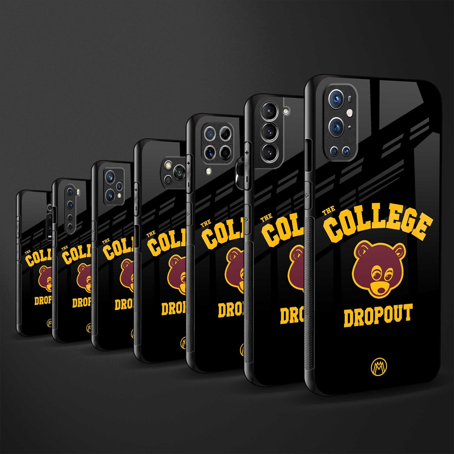 the college dropout glass case for iphone 13 mini image-3