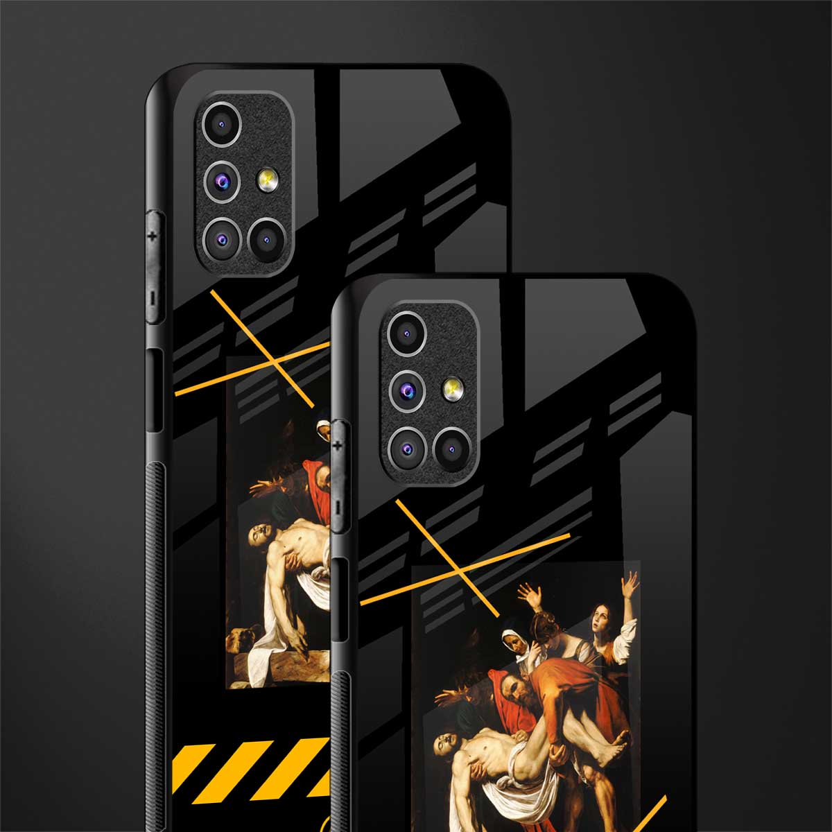 the entombment glass case for samsung galaxy m31s image-2