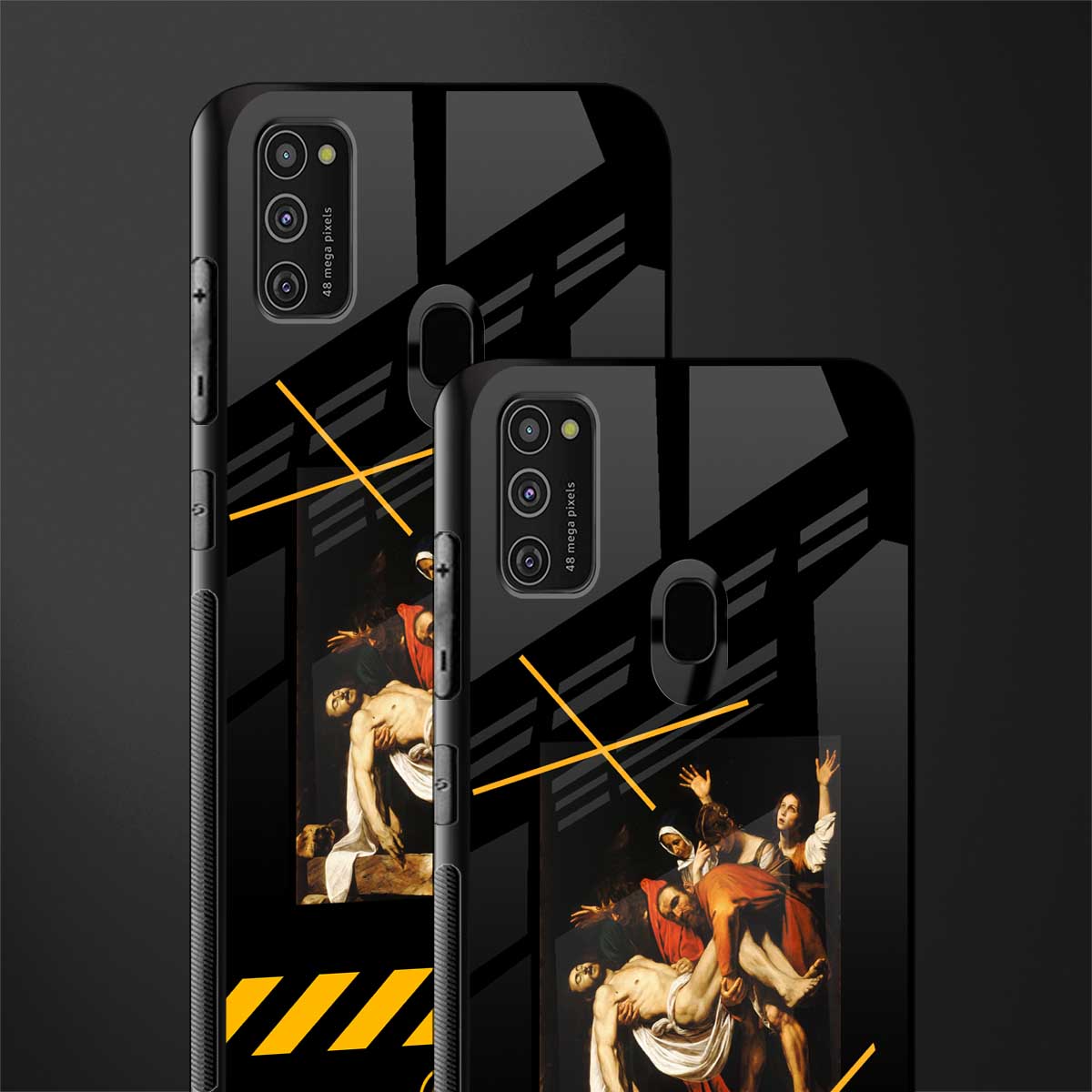 the entombment glass case for samsung galaxy m30s image-2