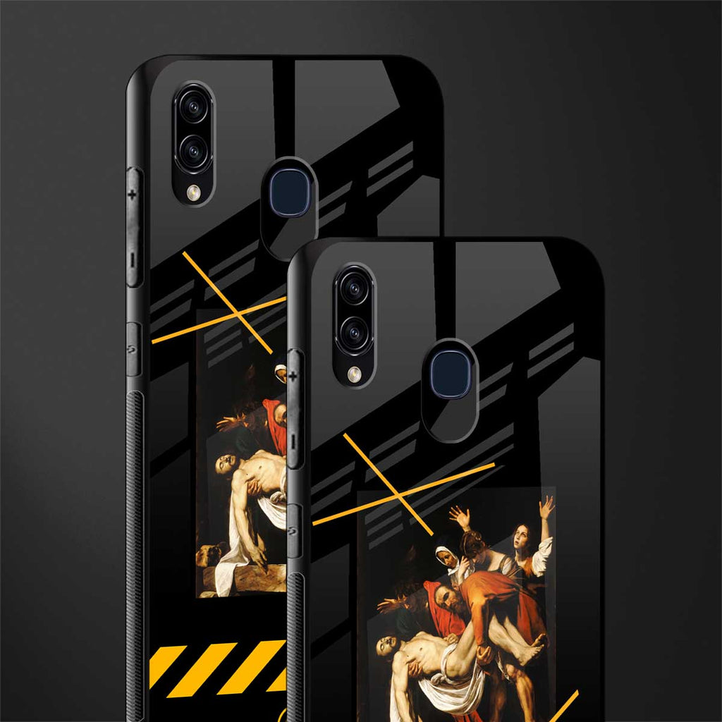 the entombment glass case for samsung galaxy m10s image-2