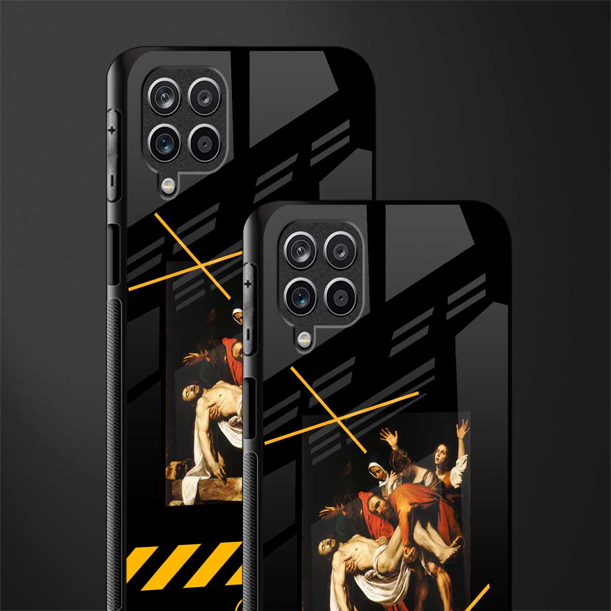 the entombment back phone cover | glass case for samsung galaxy a22 4g