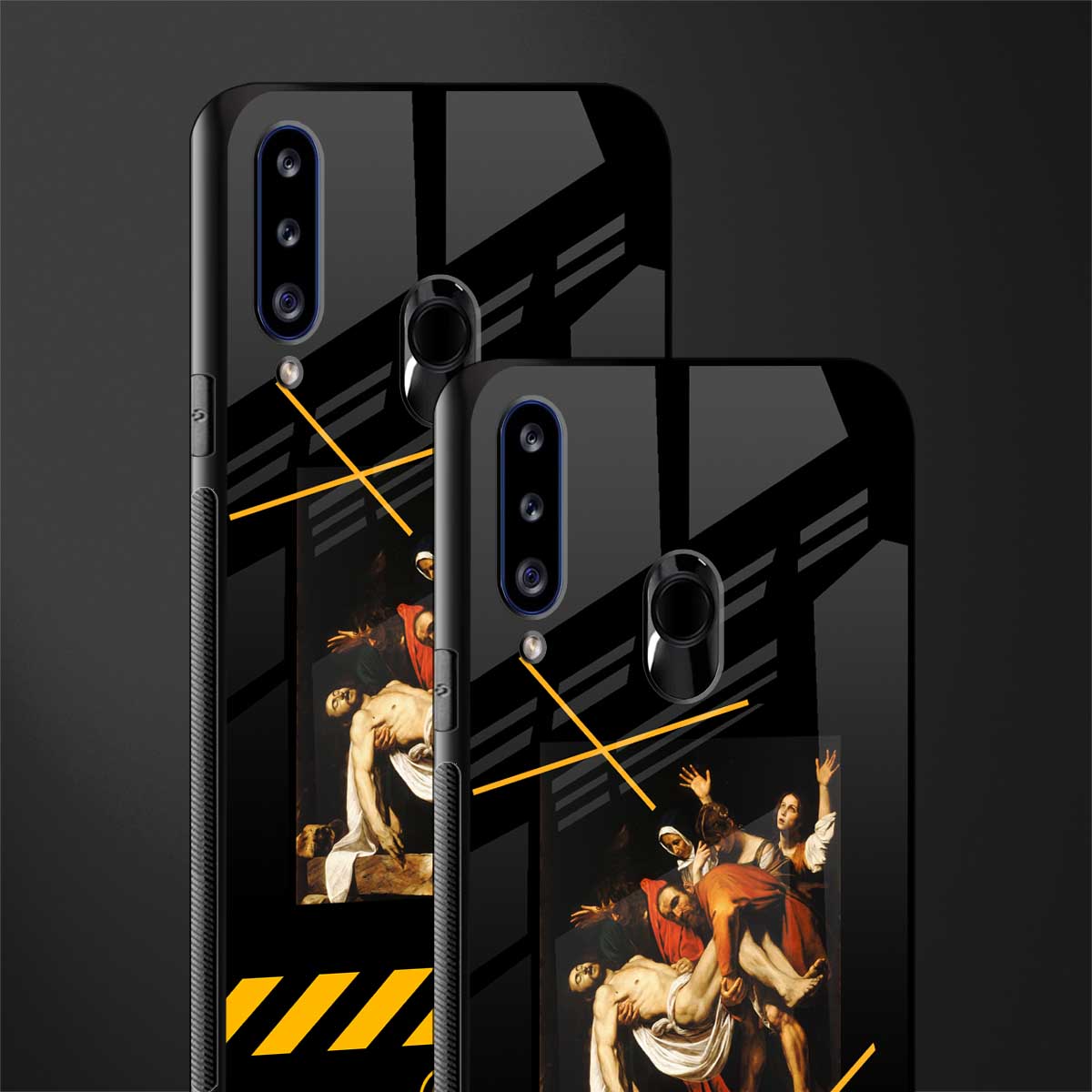 the entombment glass case for samsung galaxy a20s image-2