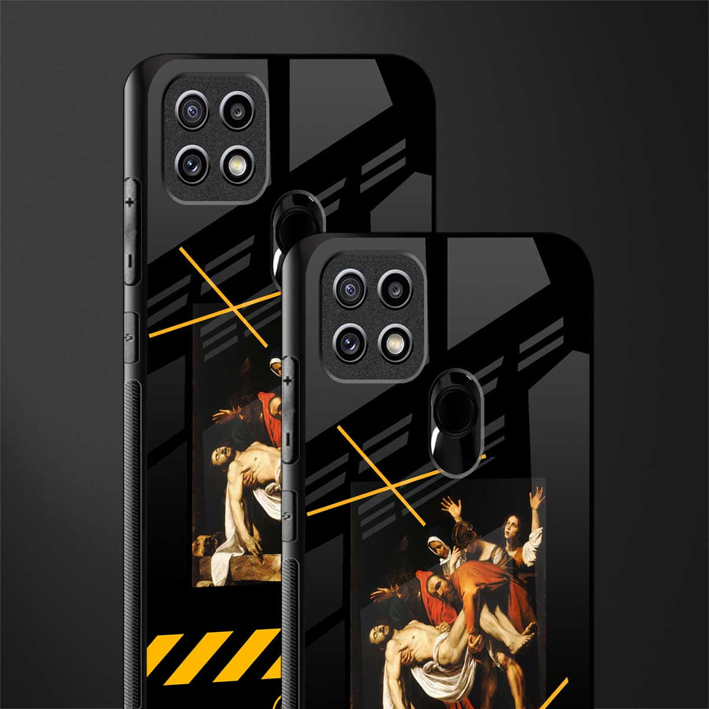 the entombment glass case for oppo a15 image-2