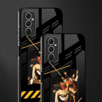 the entombment glass case for samsung galaxy m52 5g image-2