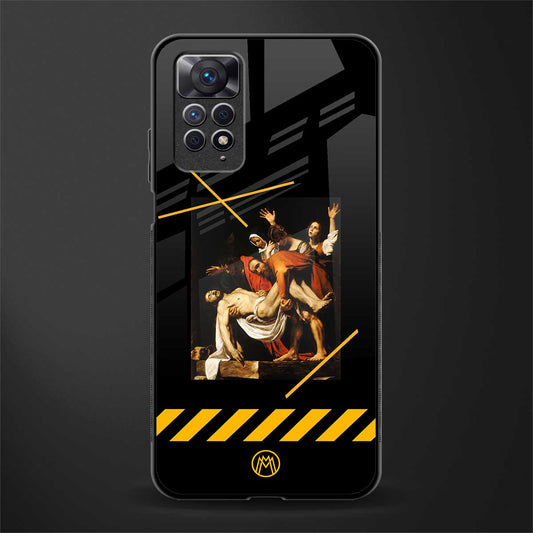 the entombment back phone cover | glass case for redmi note 11 pro plus 4g/5g