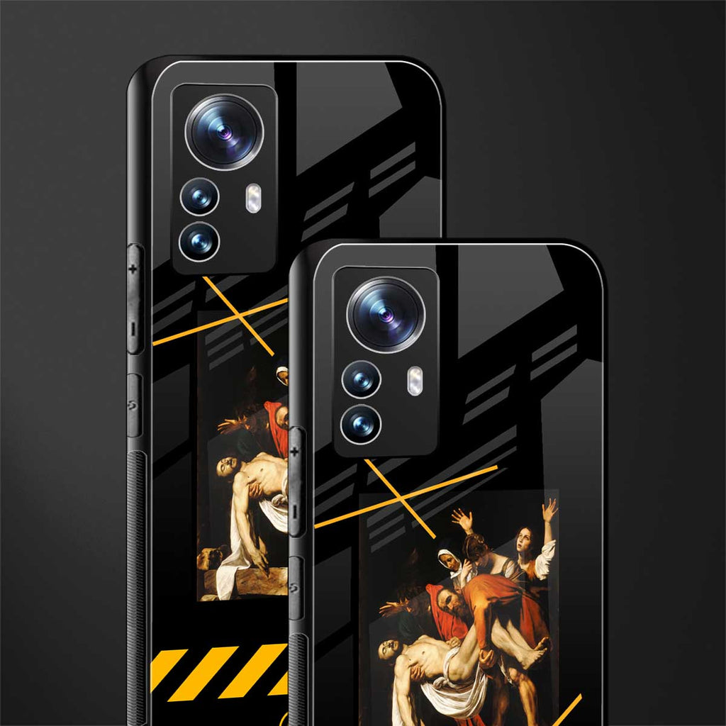 the entombment back phone cover | glass case for xiaomi 12 pro