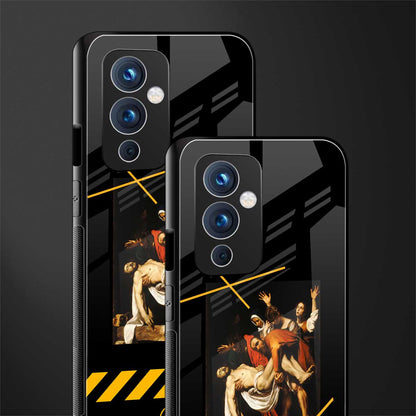 the entombment back phone cover | glass case for oneplus 9