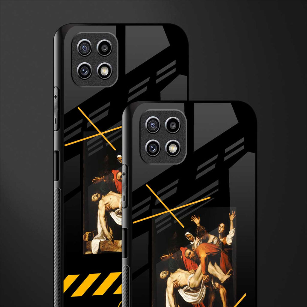 the entombment back phone cover | glass case for samsung galaxy f42