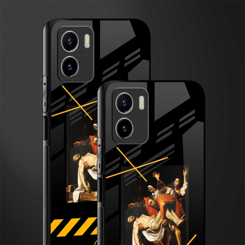 the entombment back phone cover | glass case for vivo y72