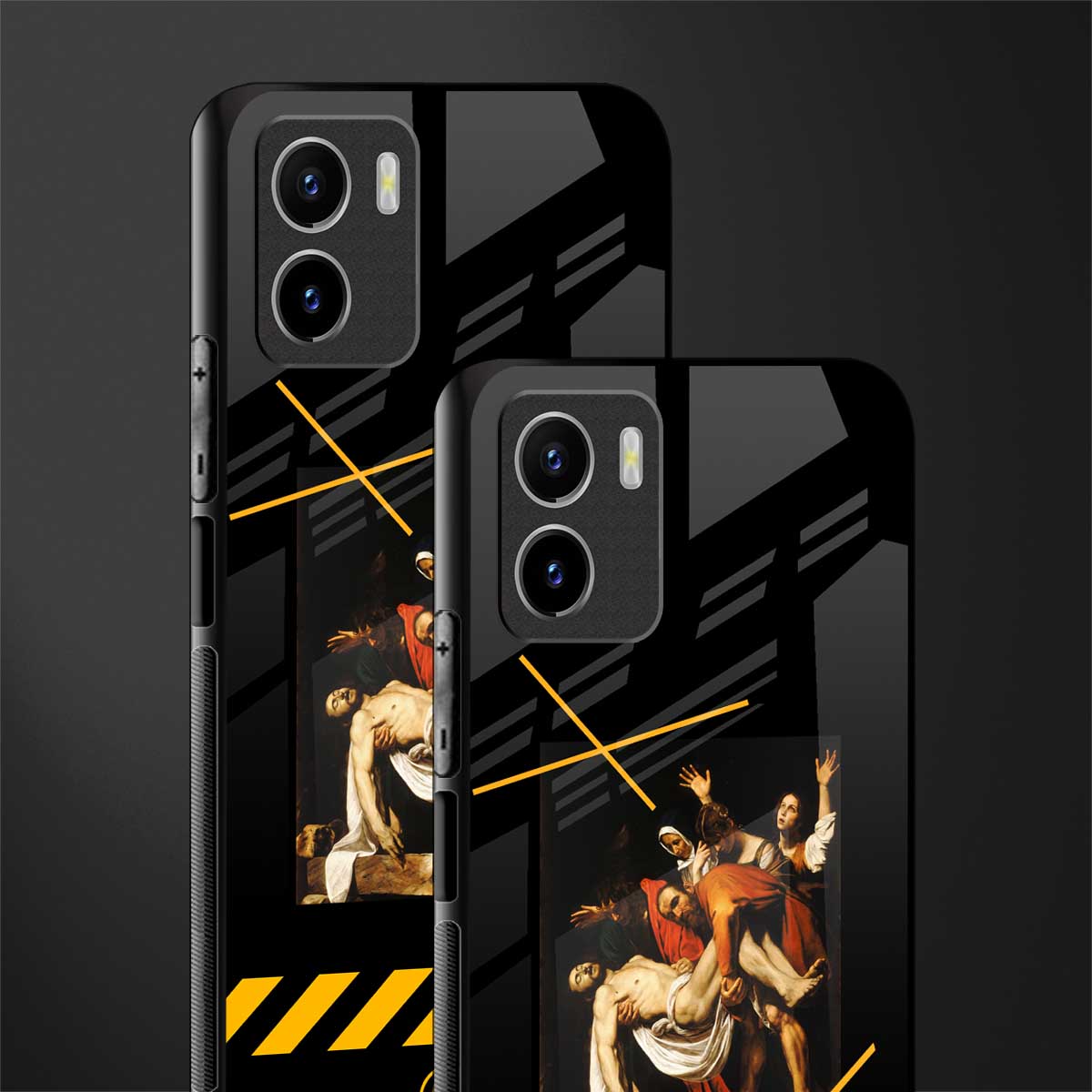 the entombment back phone cover | glass case for vivo y72