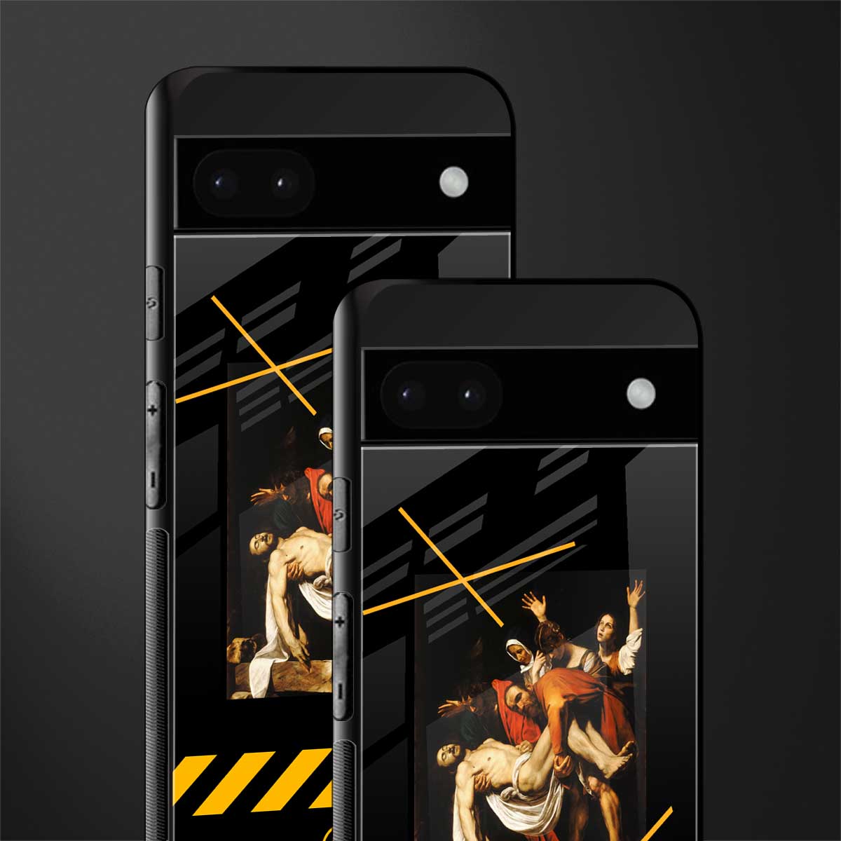 the entombment back phone cover | glass case for google pixel 6a