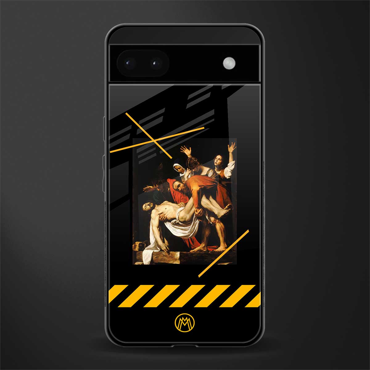 the entombment back phone cover | glass case for google pixel 6a